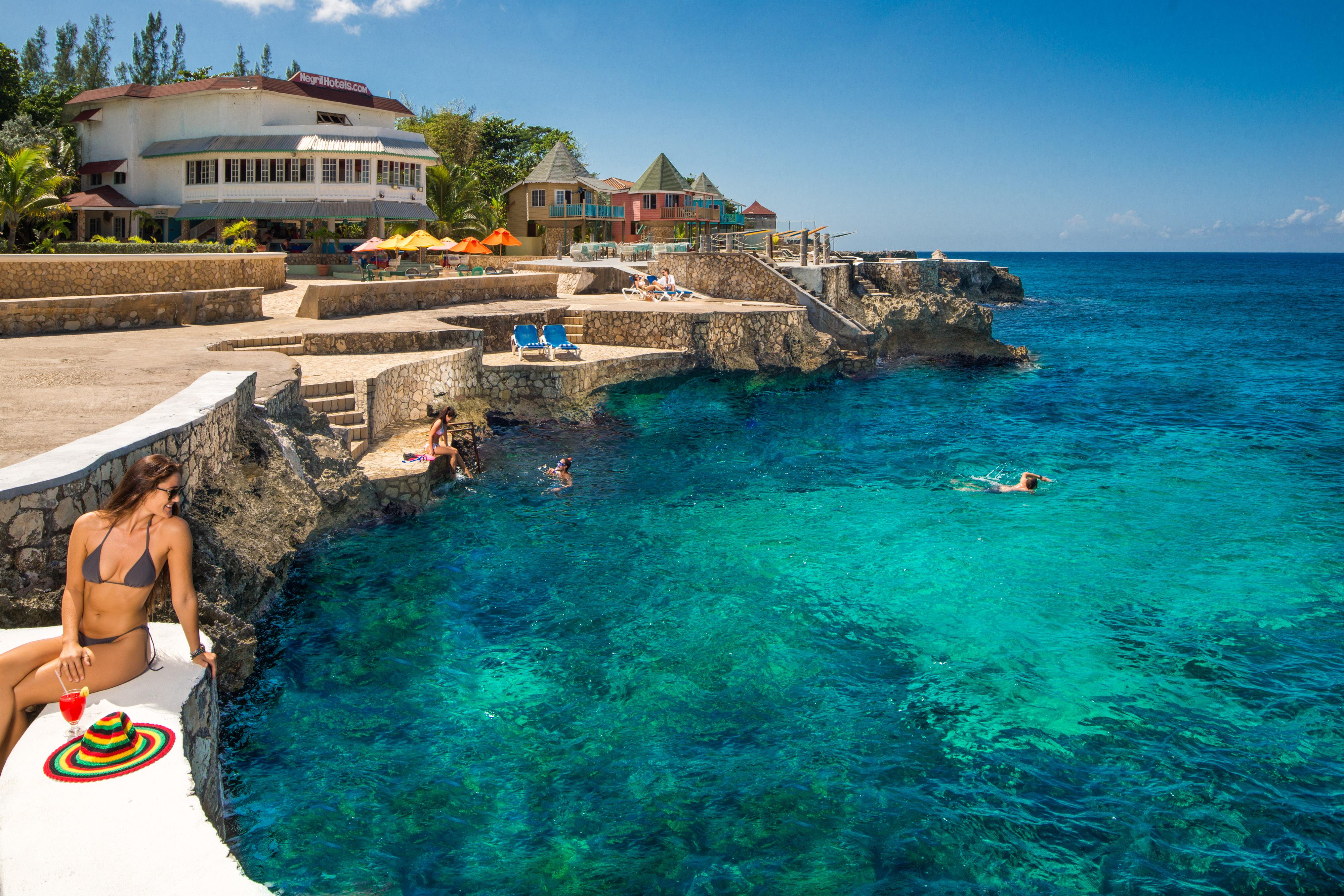 Samsara Cliff Resort Negril Exterior foto